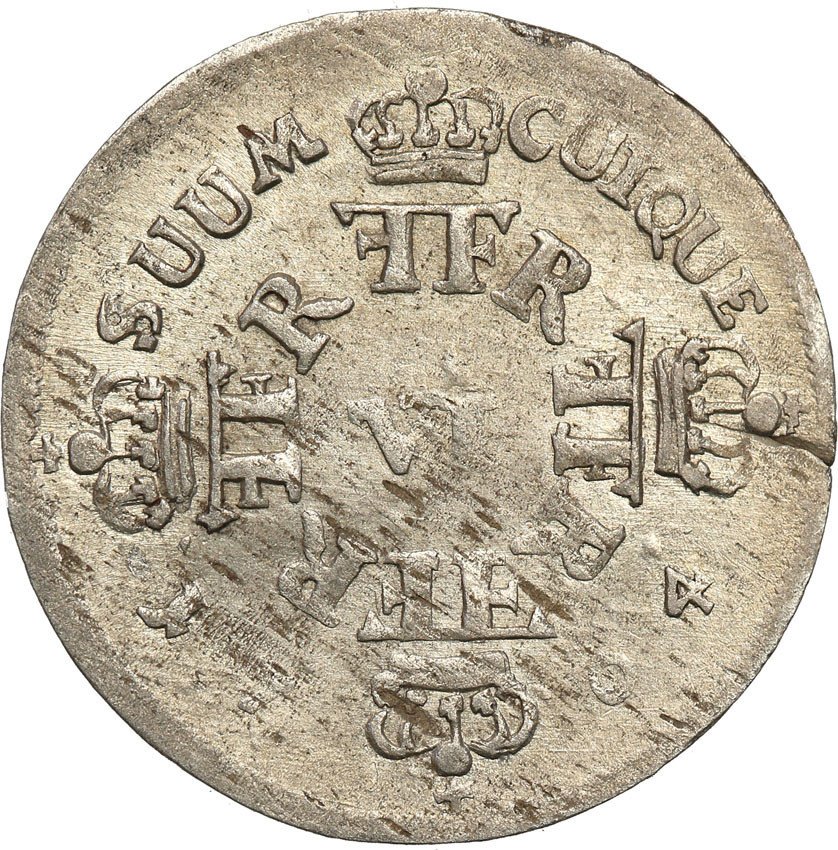 Niemcy, Prusy. 6 groszy 1704, Królewiec